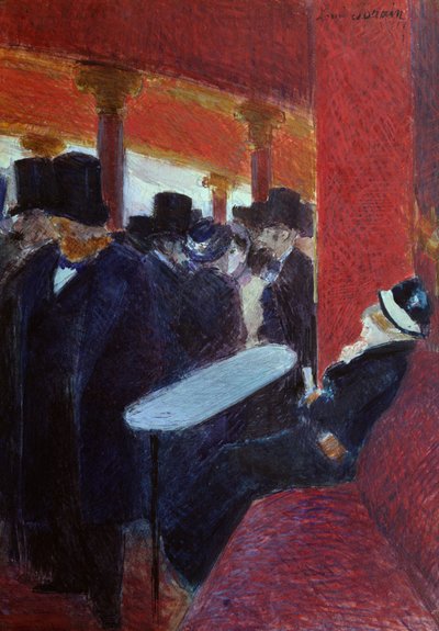 At the Folies Bergere by Jean Louis Forain
